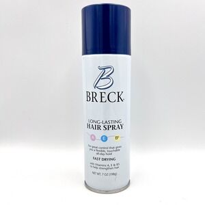 Vintage 1990's BRECK‎ aerosol hair spray 7 oz